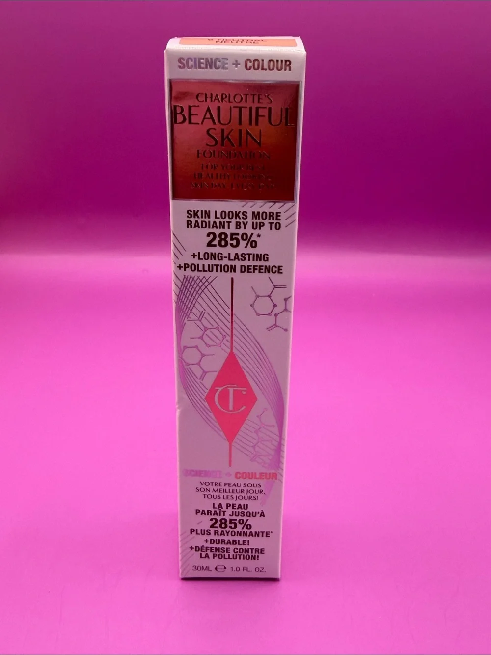 Charlotte Tilbury Beautiful Skin Foundation - neutral6 Shade